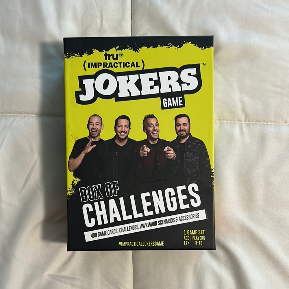 Impractical Jokers Game Box of Challenges NWOT